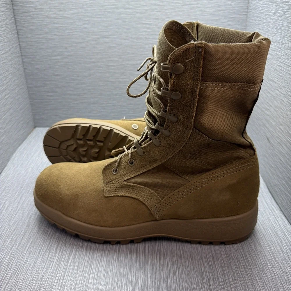 McRae‎ Hot Weather Combat Boots Coyote Tan Military Tactical 12R USA Made